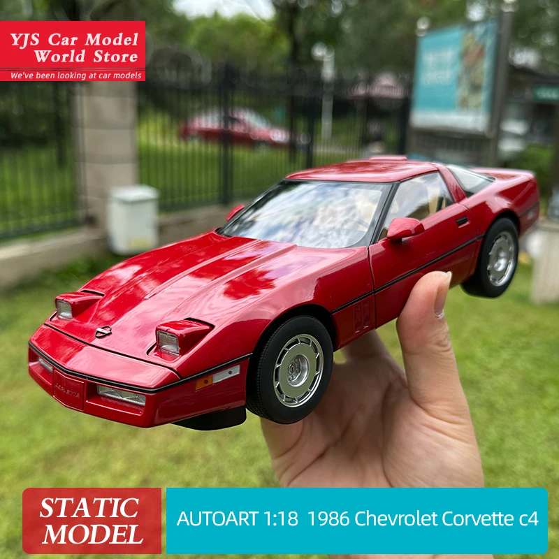 AUTOart 1:18 FOR Corvette C4 1986 alloy Chevrolet car model