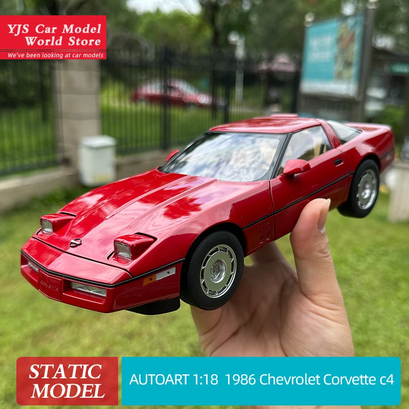 AUTOart 1:18 FOR Corvette C4 1986 alloy Chevrolet car model Metal classic  car