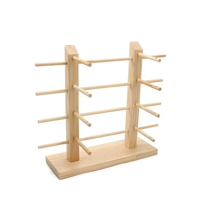 Wood Sunglass Display Stand Multi Layers Storage Shelf Glasses Holder Jewelry Rack for Glasses Showcase Organization Storage 6