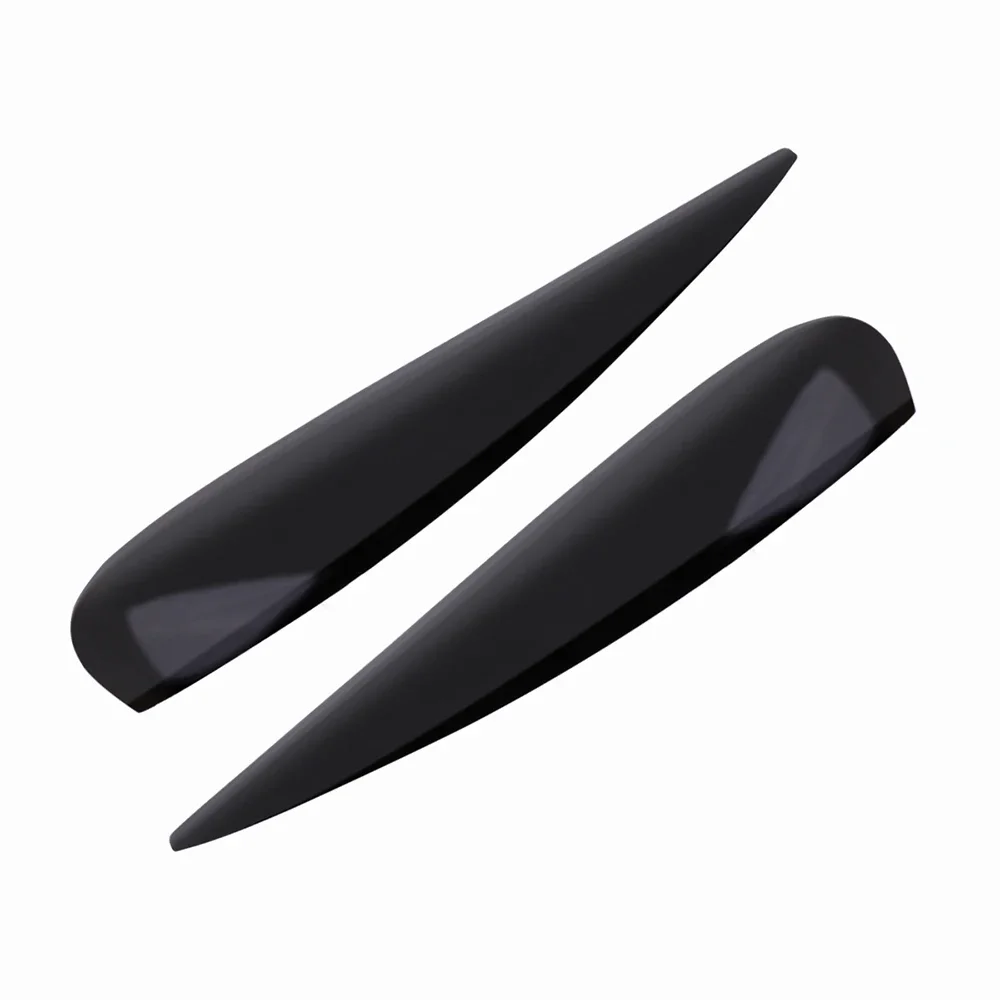 Sleek Headlamp Eyebrow Spoilers - Stylish Car Accessory