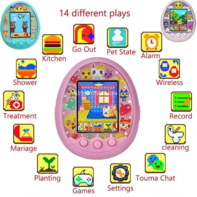 New pet machine Funny Kids Electronic Pets Toys  Pet In One Virtual Cyber Pet Interactive Toy Digital HD Color Screen E-pet 550 2