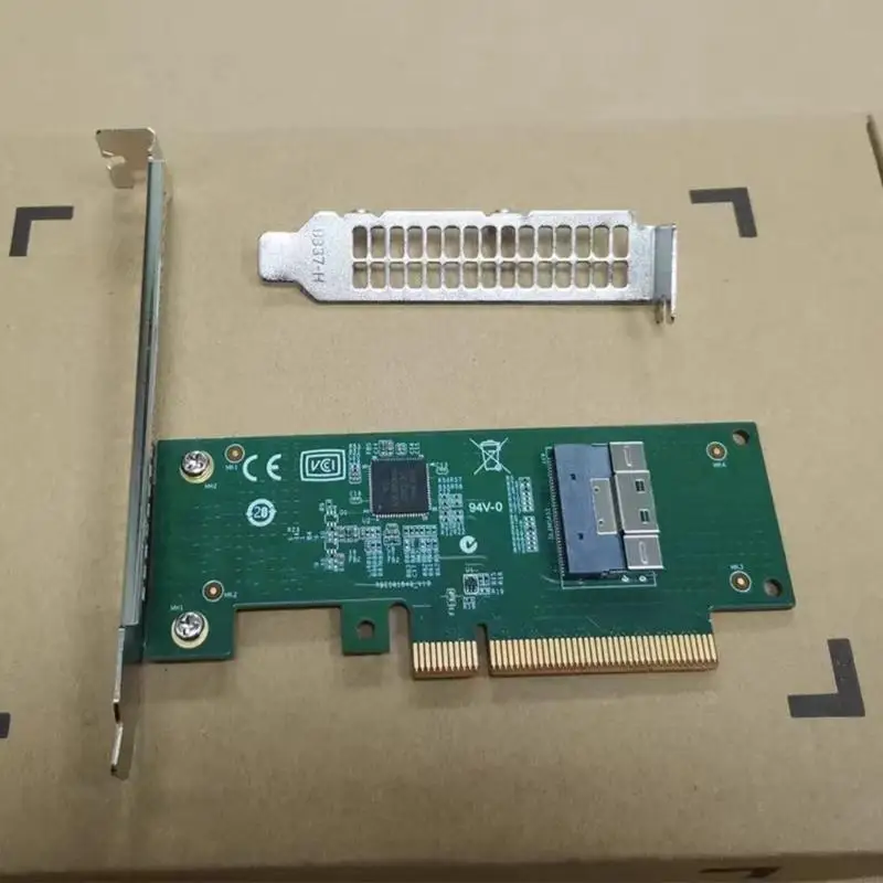 PCIe4.0 to SFF-8654 Hard Disk Adapter Card for PC Desktop Accessories Q81E