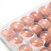 24 Grids Egg Storage Box Portable Picnic Camping Eggs Container With Lid Stackable Kitchen Fridge Egg Holder Plastic Tray 4