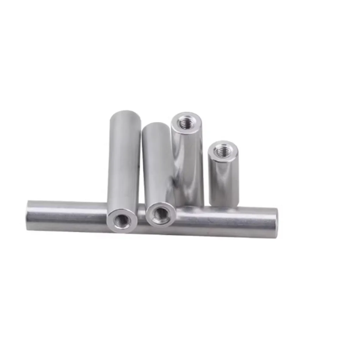 

Round Aluminum Standoff Spacer Stud Extend Long Coupling Nut M2 M2.5 M3