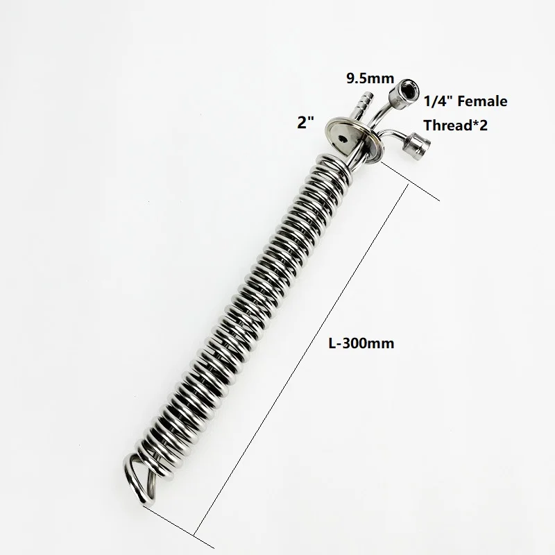 da destilação, tubulação od 6mm, comprimento 295mm,