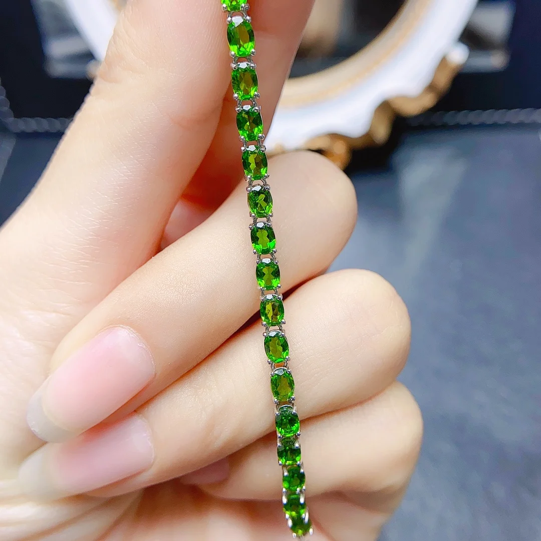 

Женский браслет из серебра 925 пробы, с сертификатом