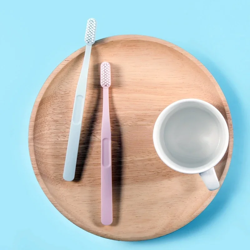 개인 환경 대나무 숯 칫솔, 구강 건강, 저탄소 중간 부드러운 강모, 나무 손잡이 칫솔, 3 개