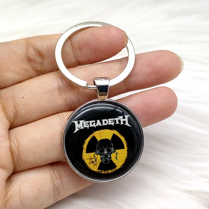 Stylish Alloy Keychain Music Bag Pendant Fan Accessory Wholesale