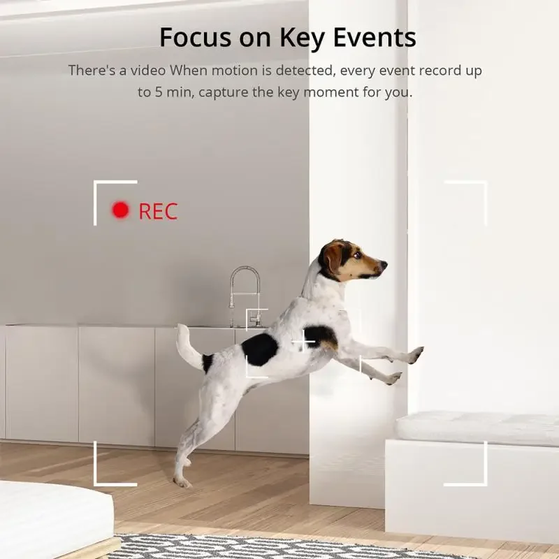 DL SONOFF CAM Slim WiFi Smart Security Camera 1080P HD Motion Alarm Two-Way Audio Scene Linkage Via EWeLink APP Alexa Google Hom 3