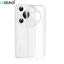 Ultra Thin Silicone Soft Shockproof Clear Cover Shell for Huawei P60 Art