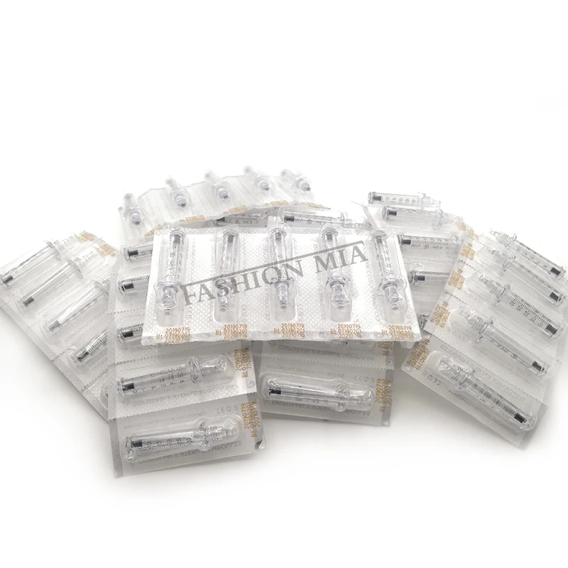 Disposable ampoule head 0.3ML for high pressure hyaluronic acid gun hyaluronic acid pen sterile atomizer for wrinkle removal lip