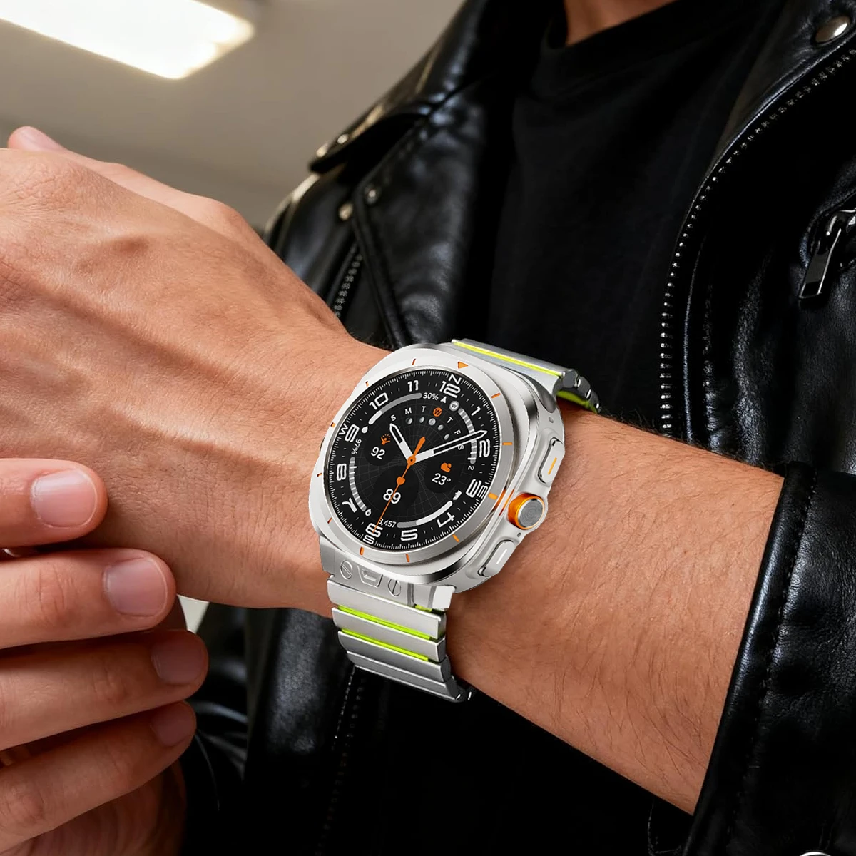 Luxury Magnetic Metal Band - Fashionable & Durable Adjustable Replacement Accessory Set
