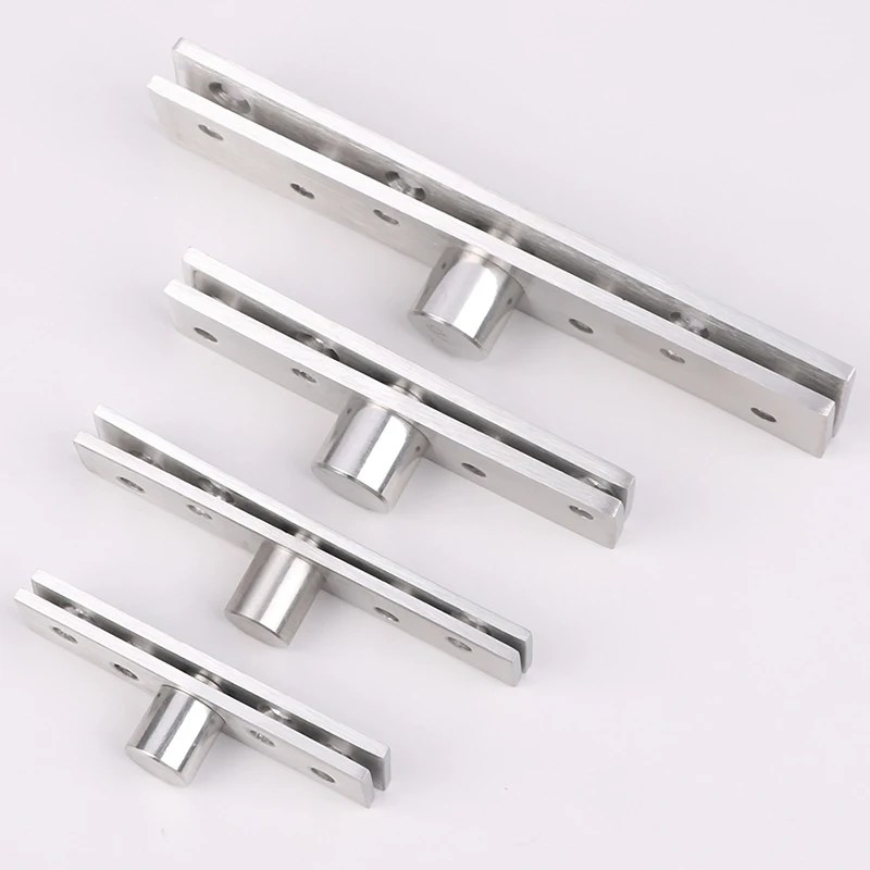 Door Hinge Stainless Steel Rotating 360 Degree Rotation Axis Up Down Locating Shaft Hidden Pivot Supplies