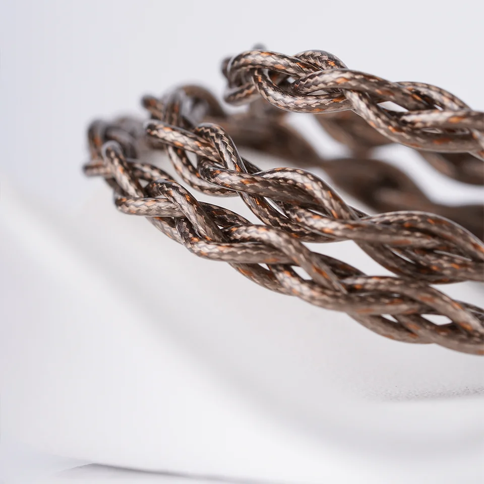 NICEHCK AceMeteor アップグレードケーブル 8N シルバーメッキ