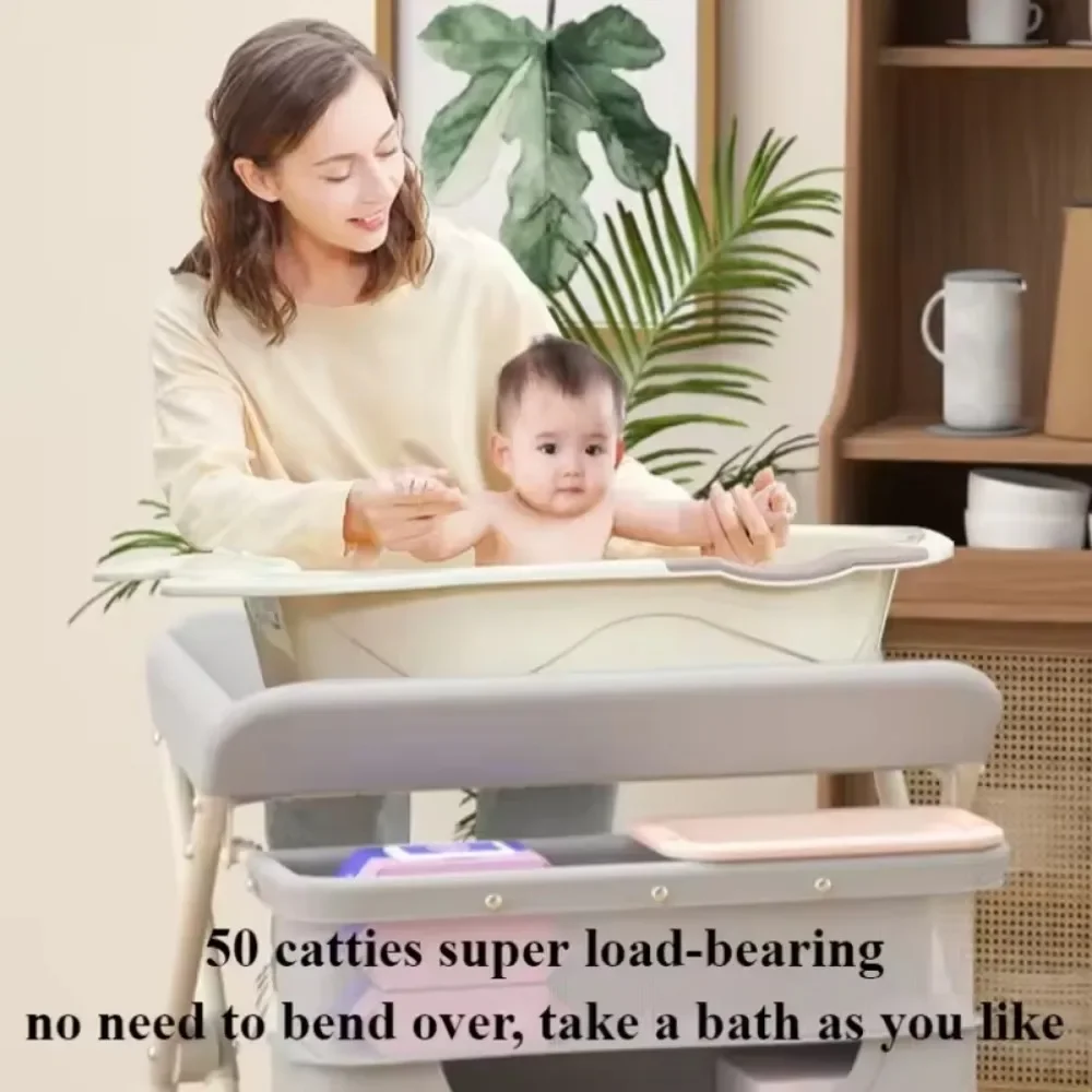 Diaper Care Baby Changing Table Height Adjustable Folding