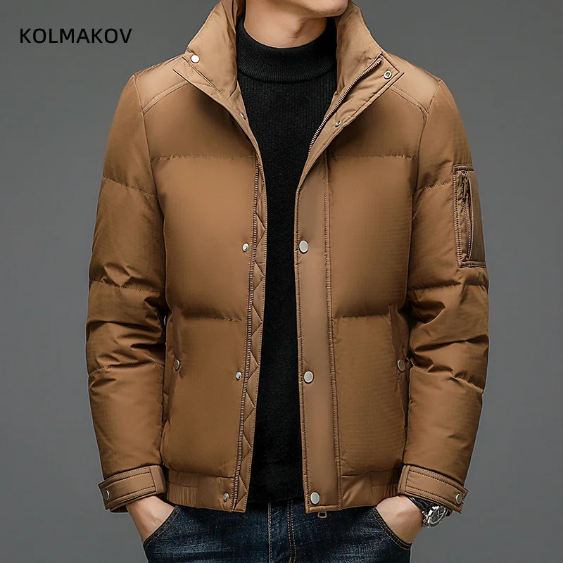 

winter thicken coat men casual winter jacket mens fashion coat white duck down jackets men,warm thicken winter parkas M-4XL