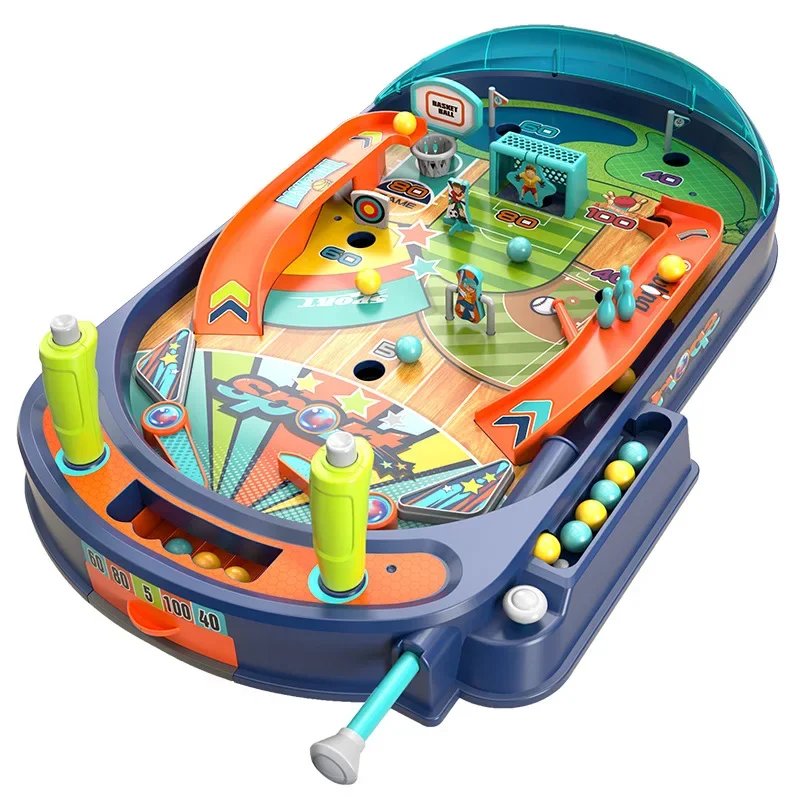 Children's Puzzle Toys Playing Marbles on A Tabletop Game Platform Parent-child Interaction Two Person Battle Boy and Girls' Toy 6