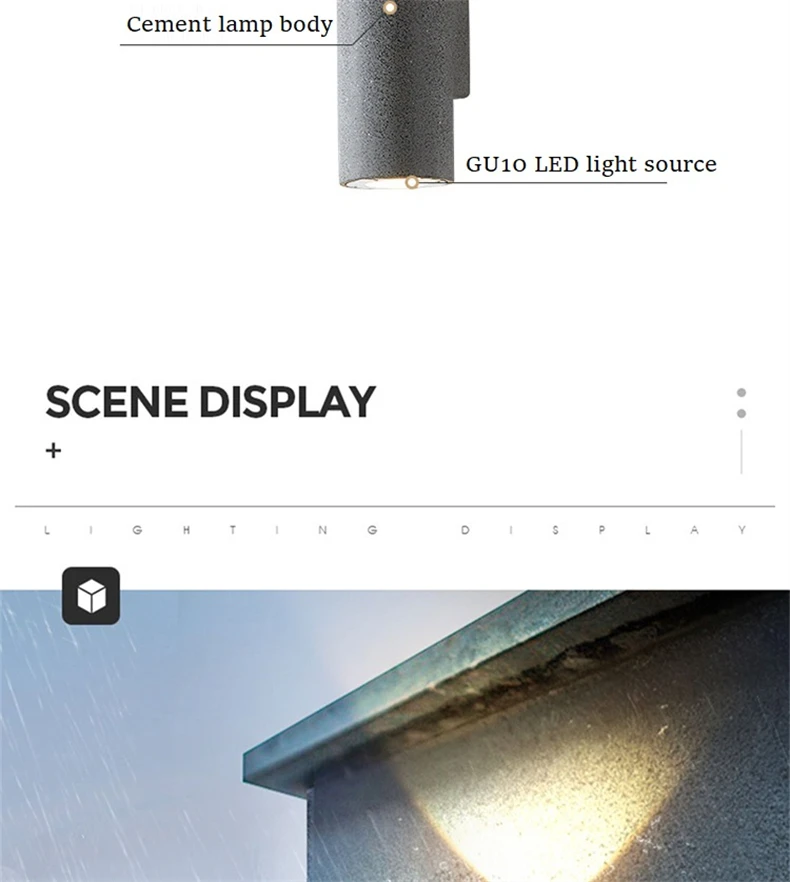 Industrial Concrete Wall Light - Image 17