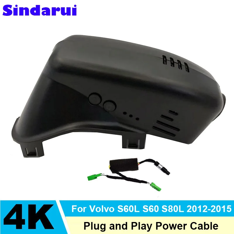 4KHD2160PNewPlugandPlayWIFiCarDVRVideoRecorderDualLensForVolvo.jpg