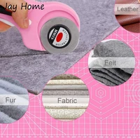 45mm Rotary Cutter Kit with 5 Blades, 20 Clips & Fabric Marker for Sewing & Quilting - Image 5
