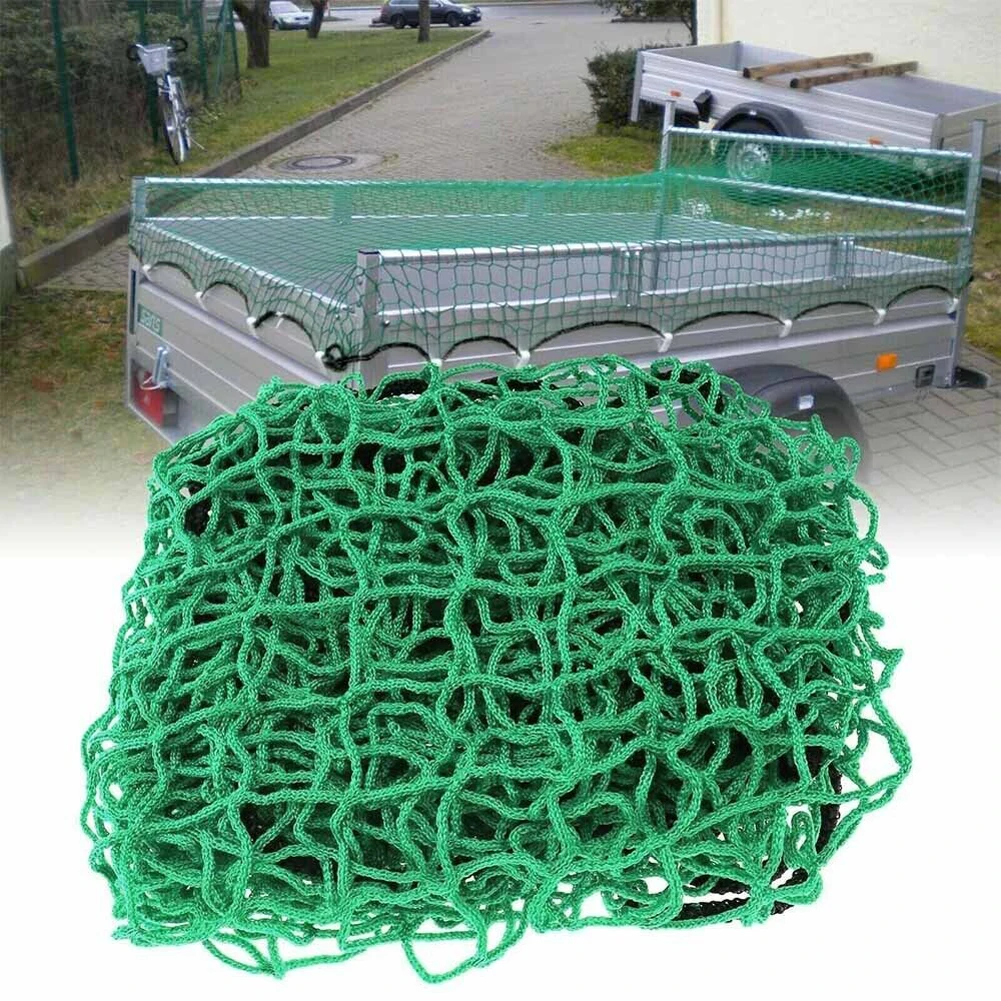 Car Universal Green Truck Cargo Net Pickup Car Acc..