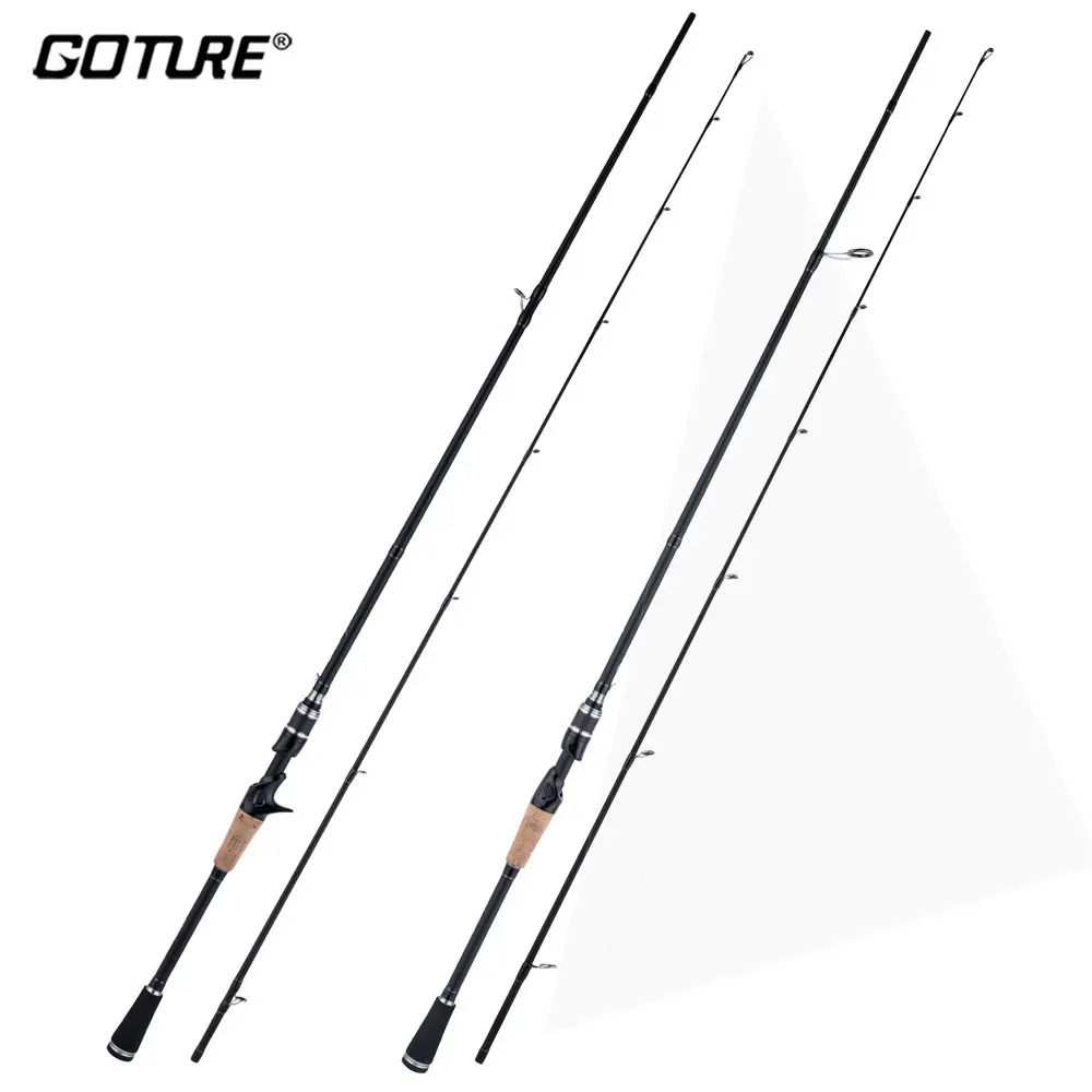 Goture FRONTER 2 Section Fishing Rod Spinning Casting Travel Rod UL MH  1.62/1.8/2.1M Baitcasting Fishing Rod Carp Lure Rod