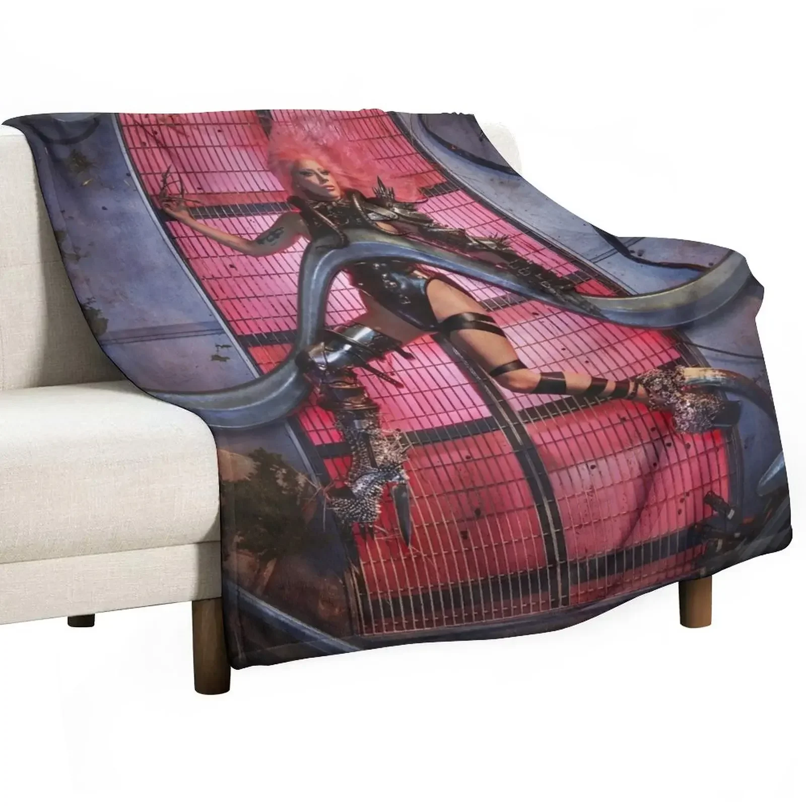

Kindess Punk Throw Blanket Decorative Beds Warm Blankets