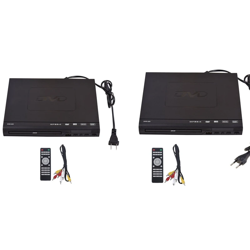 Dvd-225 Lettore Dvd Domestico Lettore Multimediale Digitale Uscita Av Con Telecomando Per Lettore Dvd Tv Vcd