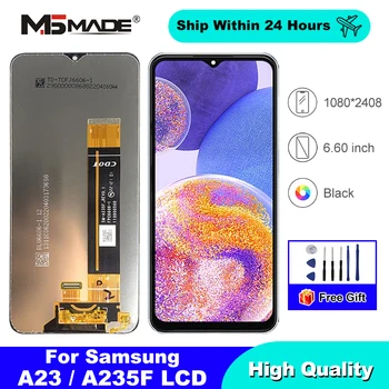 6.6  »pour Samsung Galaxy A23 4G affichage SM-A235F SM-A235F/DS LCD écran tactile numériseur assemblée pour Samsung SM-A235M A235 LCD