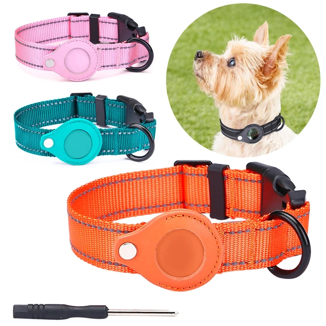 Étui Porte-Collier Airtag Pour Chien Et Chat 1 À 3 Pièces Pour Apple Air  Tag 》