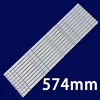 10pcs LED Strip 5LED for TD K58DLJ10US polaroid 58 tvled584k01 JS-D-JP58DM-051EC(81225) 3030-5S1P CELED58419B7 K58DLJ10US 1