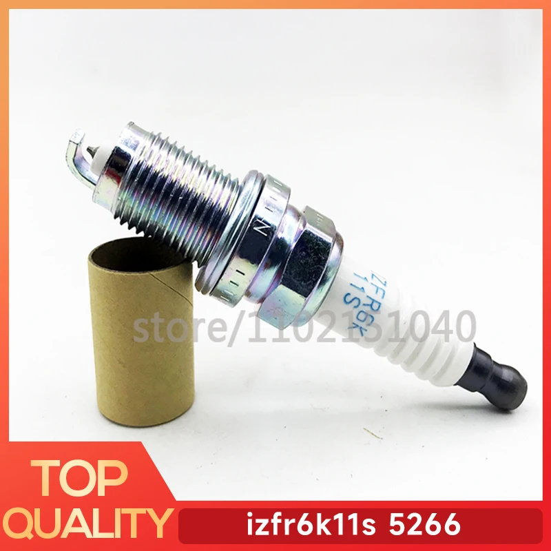 IZFR6K-11S 5266 IZFR6K11S 9807B-561BW Iridium Spark Plug 4PCS for Honda Civic 2006-2011 1.8 9807B561BW IZFR6K 11S
