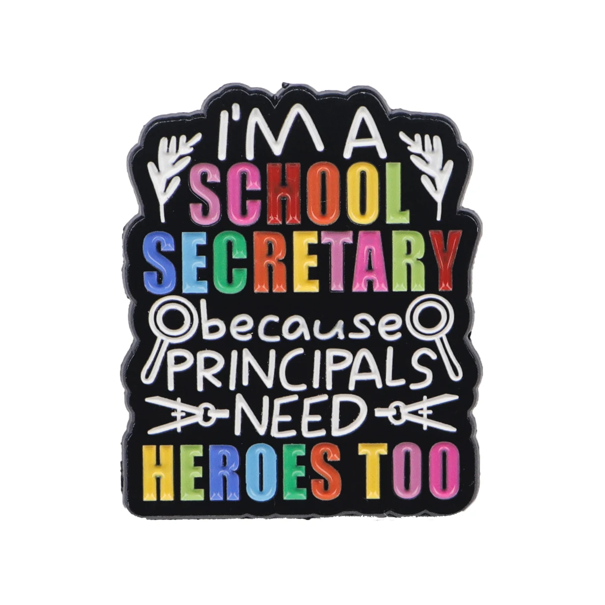 Quotations Series Enamel Pin Brooch for Backpacks and Accessories