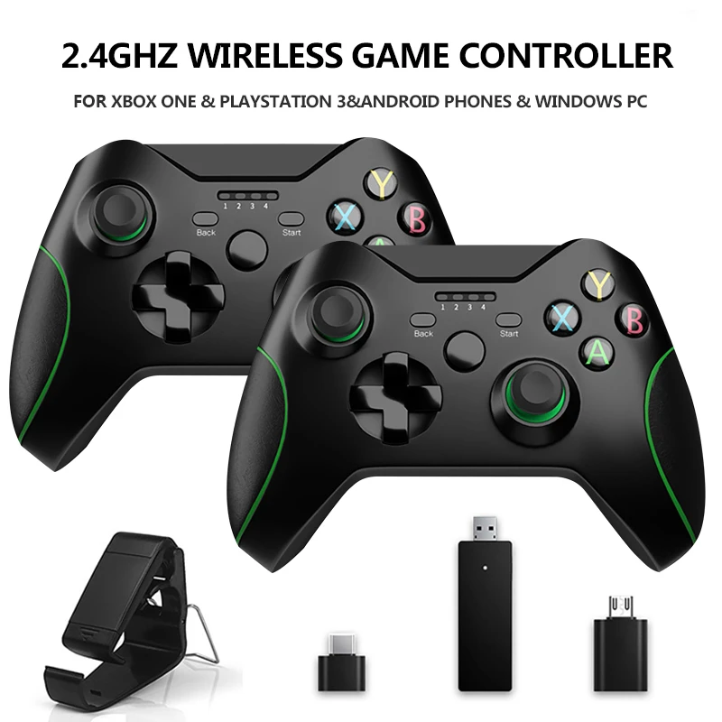 2 4g Wireless Game Controller For Pc Android Smartphone Gamepad Joystick For Ps3 Controle Playstation 4 For Xbox One Console Gamepads Aliexpress