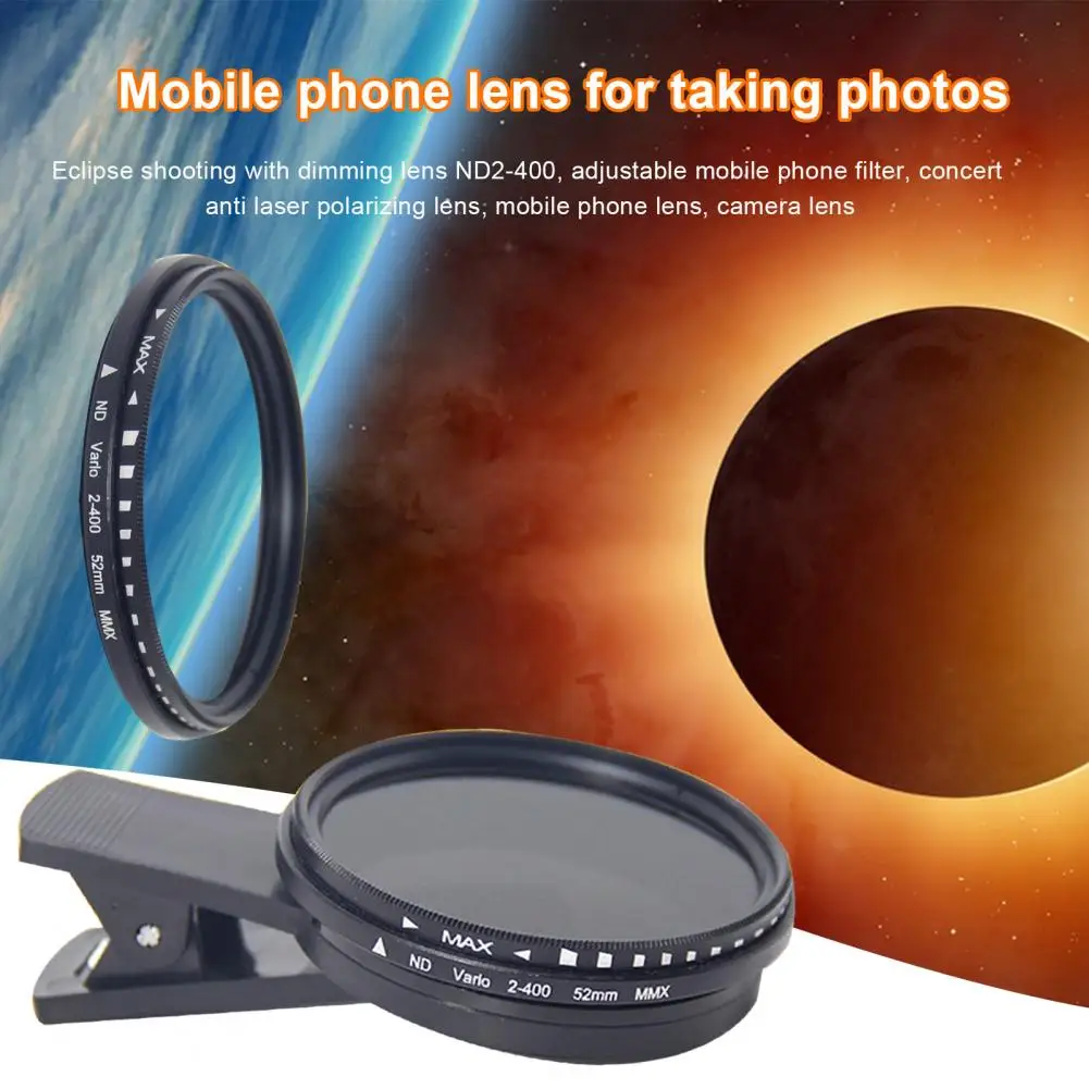 Solar Eclipse Lens Phone Camera Lens Enhance Solar Eclipse Imaging With Adjustable Smartphone Lens Clip Universal For Pictures