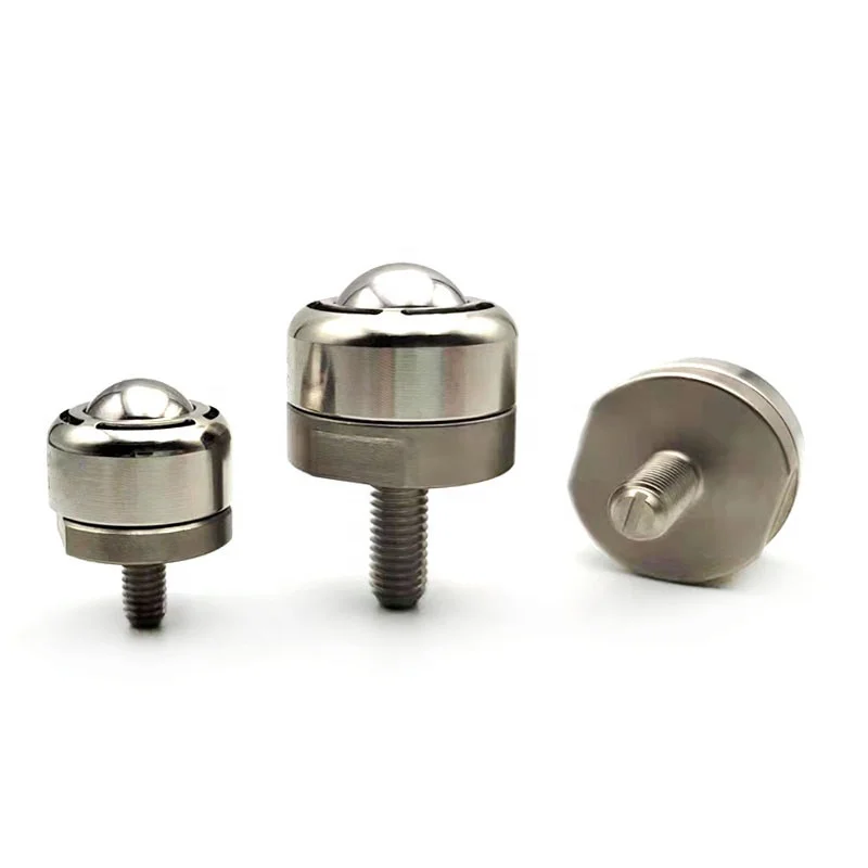 ZBCS20 150 120 Milled Screw Mounting Waste Discharge Holes Slit Ball Transfers
