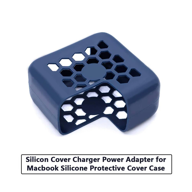 Silicone Carregador Protetor Case para Apple Macbook Retina Air Pro 13 14 12 15 16 Polegadas Adaptador de Energia - Imagem 6