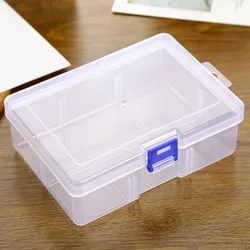 Transparent Rectangular Storage Box - Dustproof & Waterproof Organizer for Tools and Accessories (1PC)