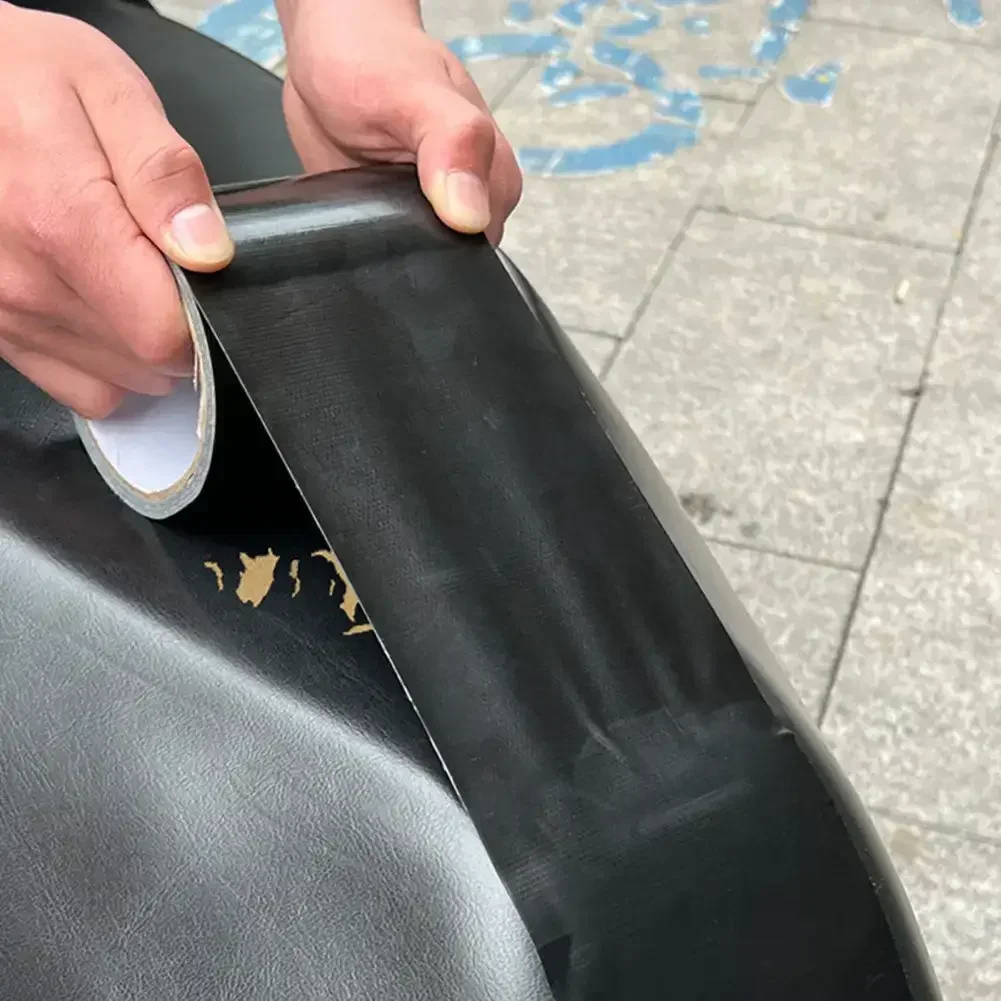 소파, 자동차 시트, 핸드백, 재킷, 가구, 신발용 블랙 가죽 수리 테이프, 응급처치 패치, 가죽 패치, DIY 자가 접착