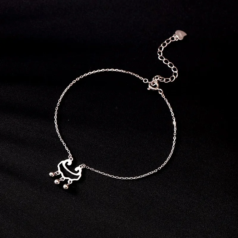 Bell Ankle Women's 2023 Summer 925 Sterling Silver