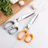 ZWICKE Multifunctional Muti Layers Stainless Steel Knives Scallion Cutter Herb Laver Spices Cook Cut Scissor Kitchen Scissors 2
