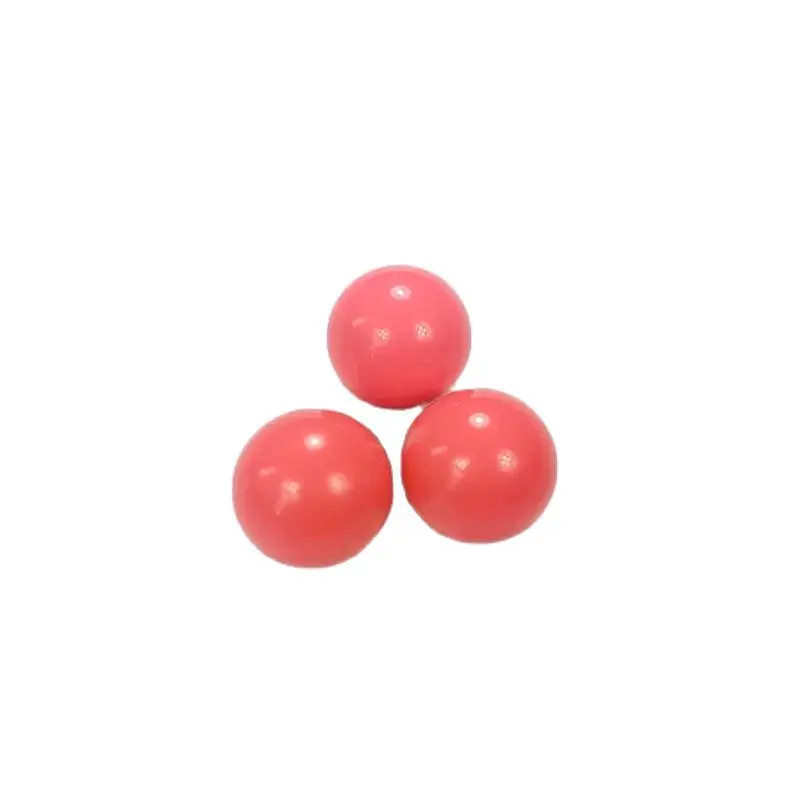 xmlivet 3pcs 5.25cm Pink color Single ball Resin 2 1/16 inch Snooker Balls Hot Sale Billiards snooker accessories