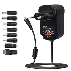 Universal Multi - Voltage USB Power Adapter with Adjustable Output (2A/2.5A) - US/EU Compatibility (EU)