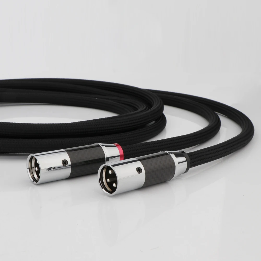 Paar Hifi Box XLR Stecker auf Buchse symmetrisches Audiokabel versilbert mit Übertragung und BH-Sound für Verstärker und CD-Player – Detail 15