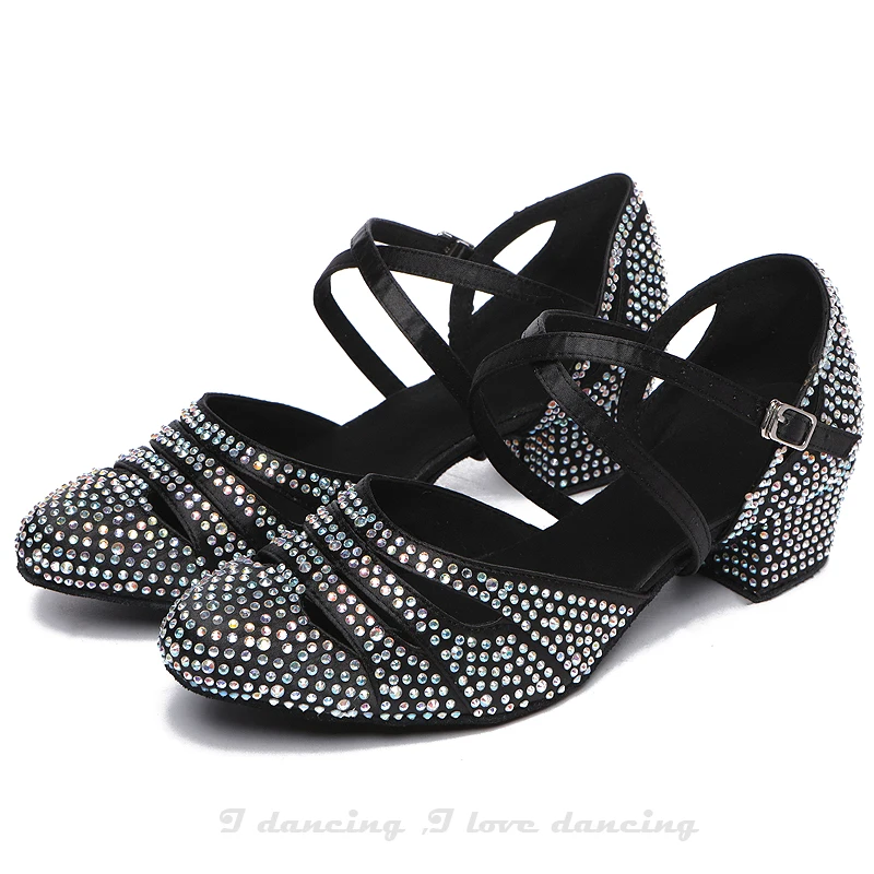 Women Dance Shoes Latin Salsa Ballroom Shoes Latin High Heels Girl Tango Boots Party Shoes Ladies  Jazz Shoes 2023 JuseDanc