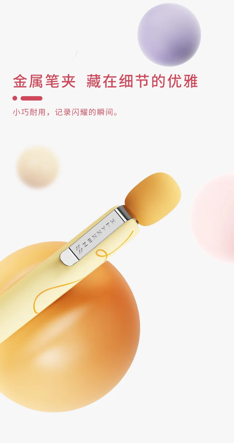 ZENNYTH Ballonstift-Set, kreativer Dekompressionspaß, hochwertige Push-Signaturstifte, CS, zwei Spitzen, schnell trocknend, Geschenkzubehör für Studenten – Detail 5
