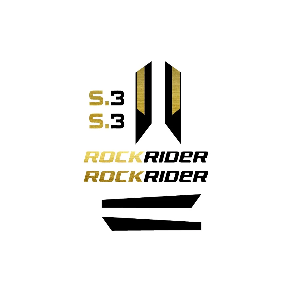 Adesivi Compatibili Bici Star Sam Rockrider S.3 Mod-2 1 Cmt