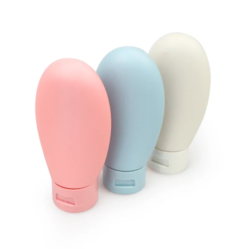 3 Pieces/Set Travel Refillable Bottle Kit Portable Essence Shampoo Body Wash Bottle Container Portable on Airplane Compact