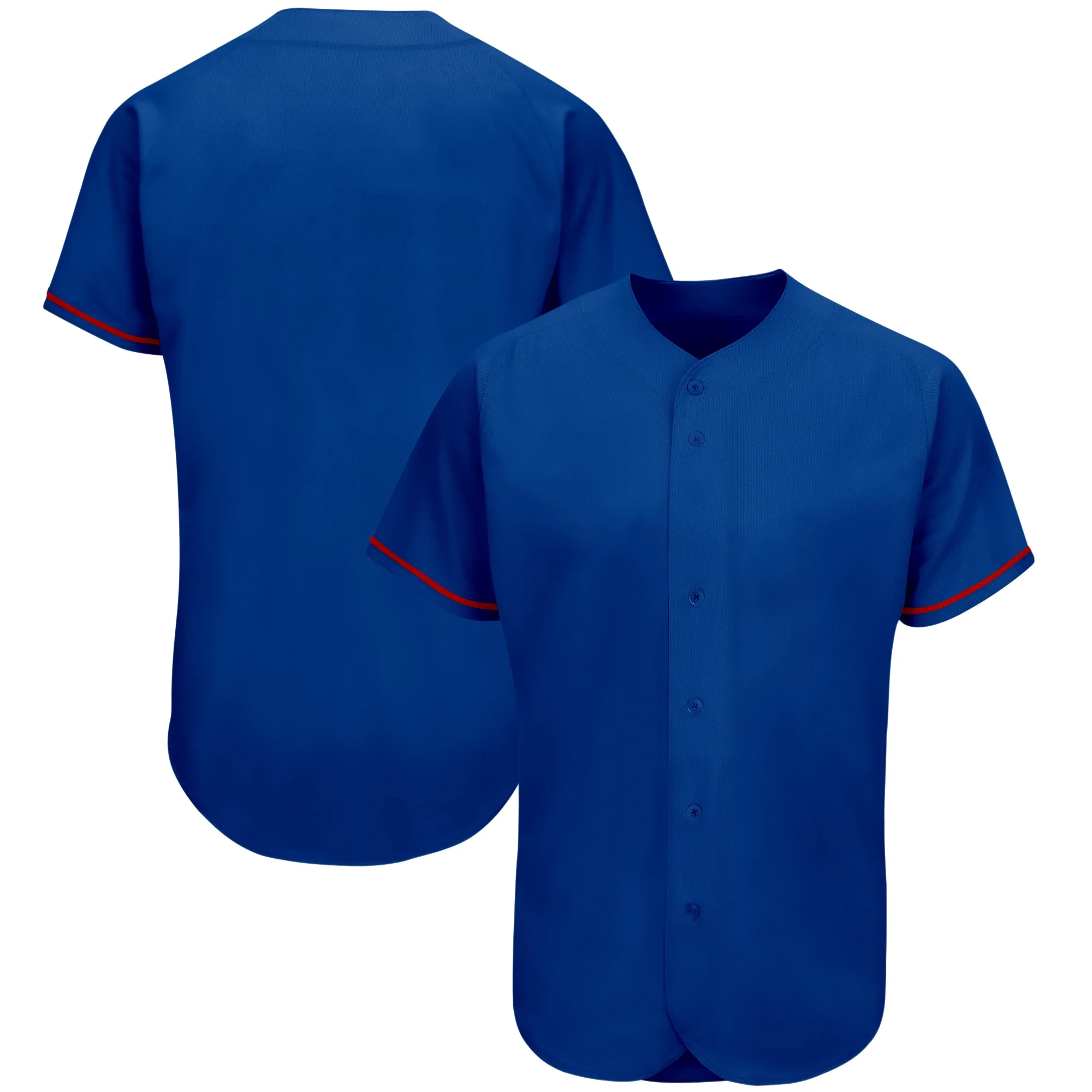 Baseball Jersey Fashion Softball Button-down V-neck For Men/Kids Outdoor Playing/Training and Daily Casual