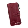 New Vintage Women's Long Wallet European and American Fashion Mobile Phone Bag PU Pido Card Clutch Coin Purse 5